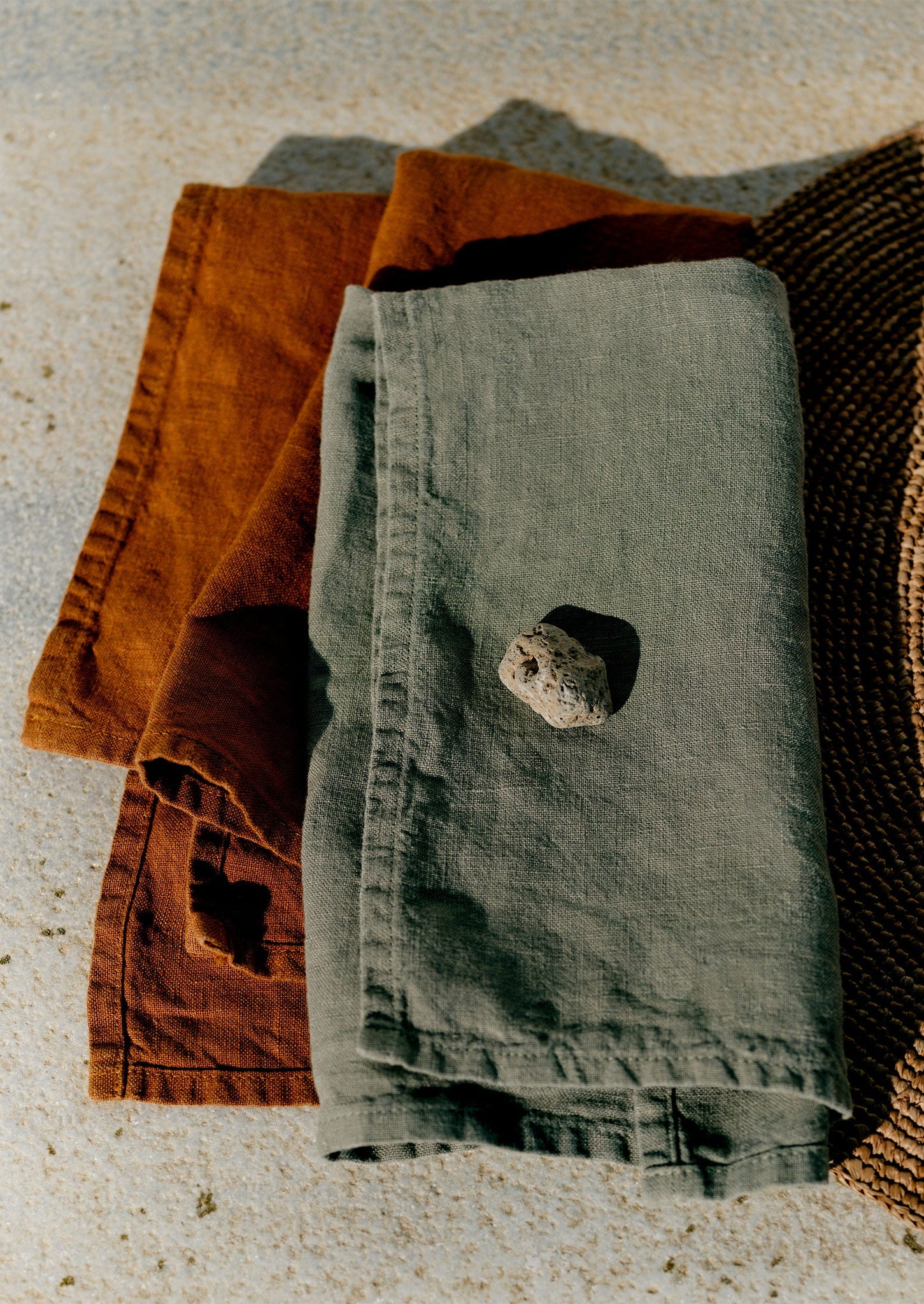 Washed Linen Napkin | Star Anise
