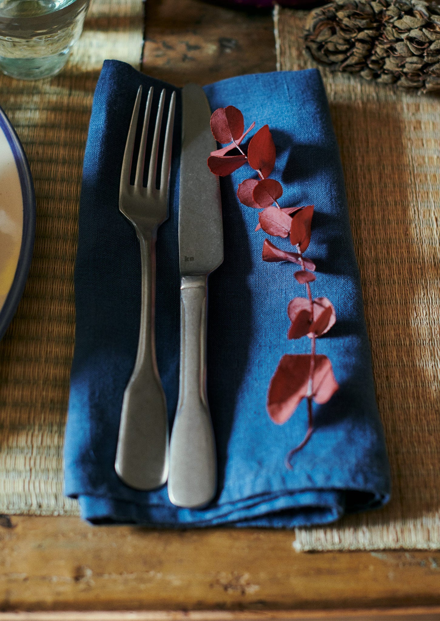 Washed Linen Napkin | River