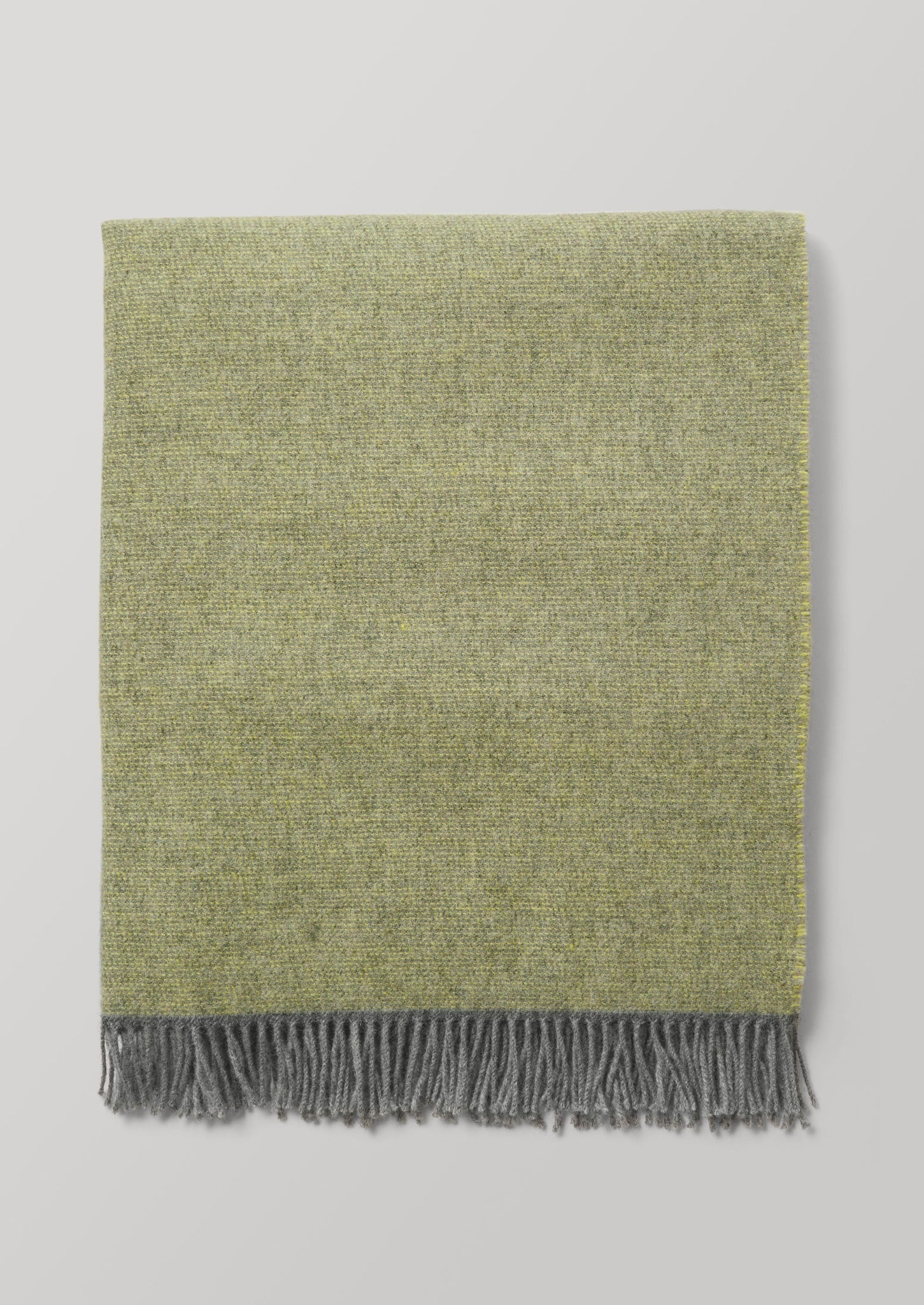 Brior Wool Blanket | Pollen/Anthracite