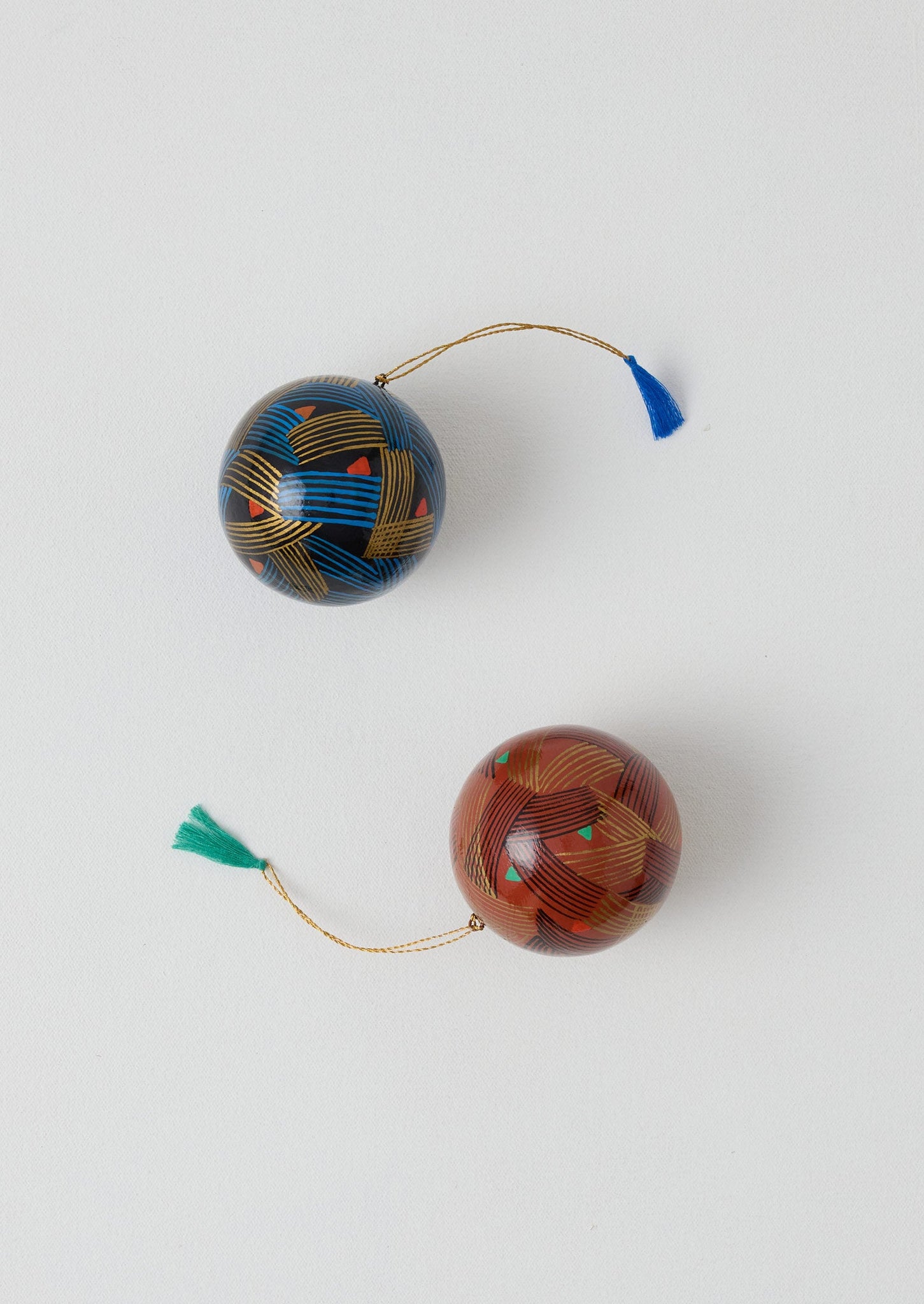 Stave Hand Painted Bauble | Midnight