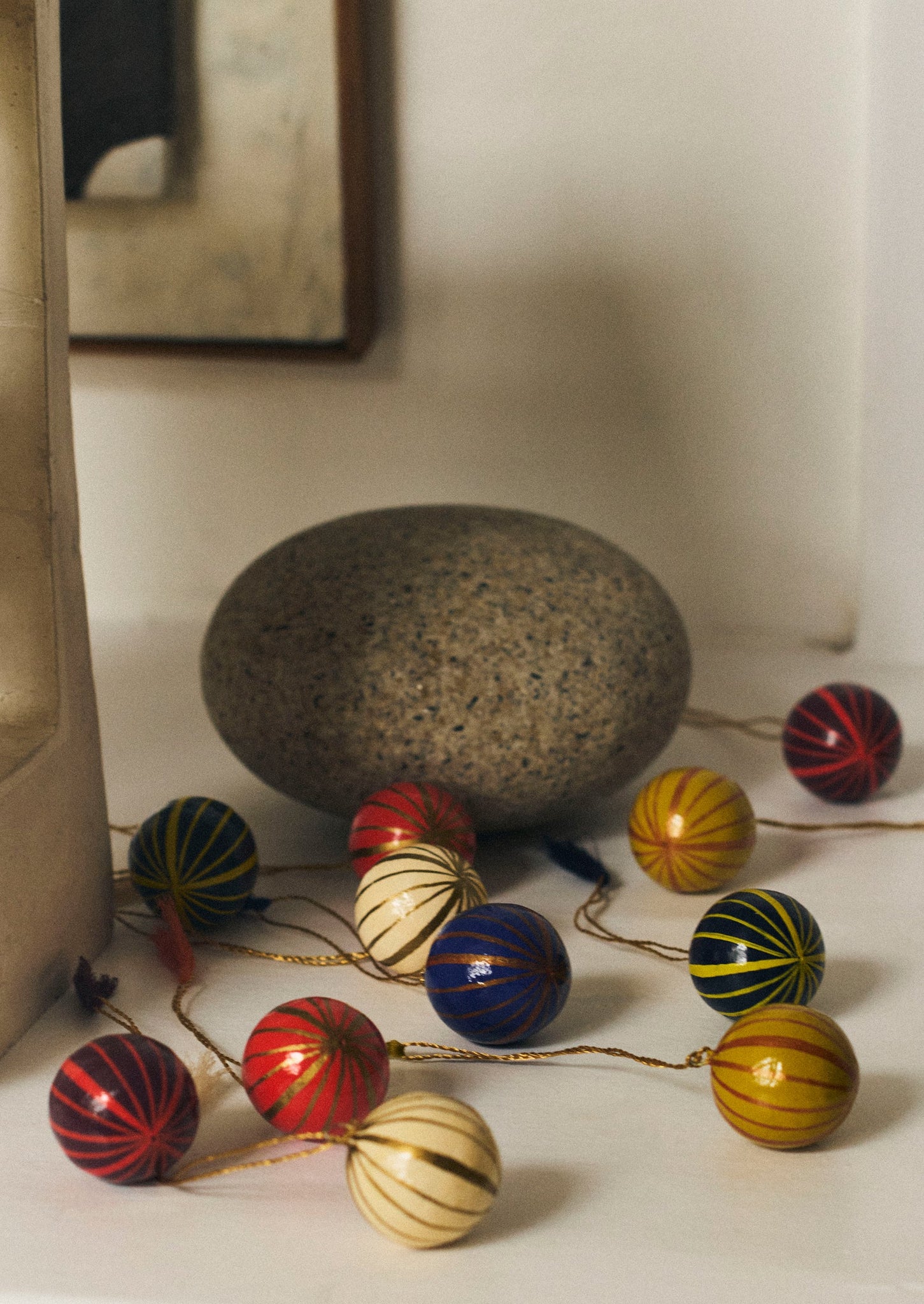 Mini Hand Painted Bauble Set | Multi