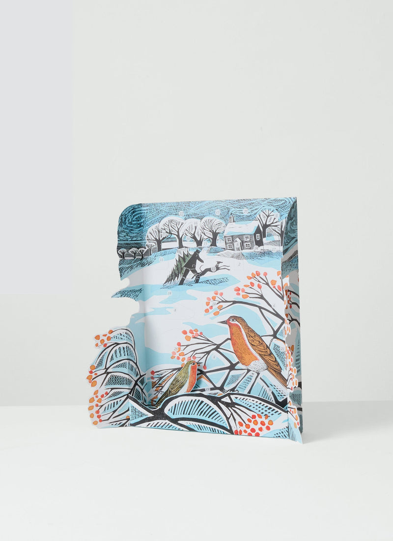 Angela Harding Bringing Home The Tree Advent Calendar | Multi