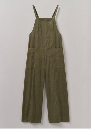 Organic Cord Pocket Jumpsuit | Pear