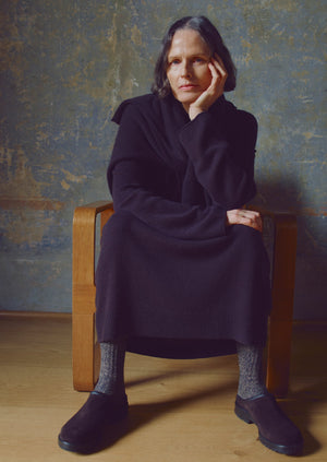 Wool Cashmere Jumper Dress | Brown Umber