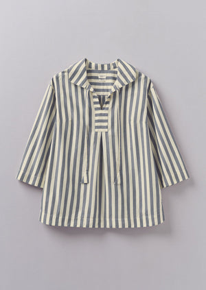 Oyo Stripe Cotton Smock | Butter