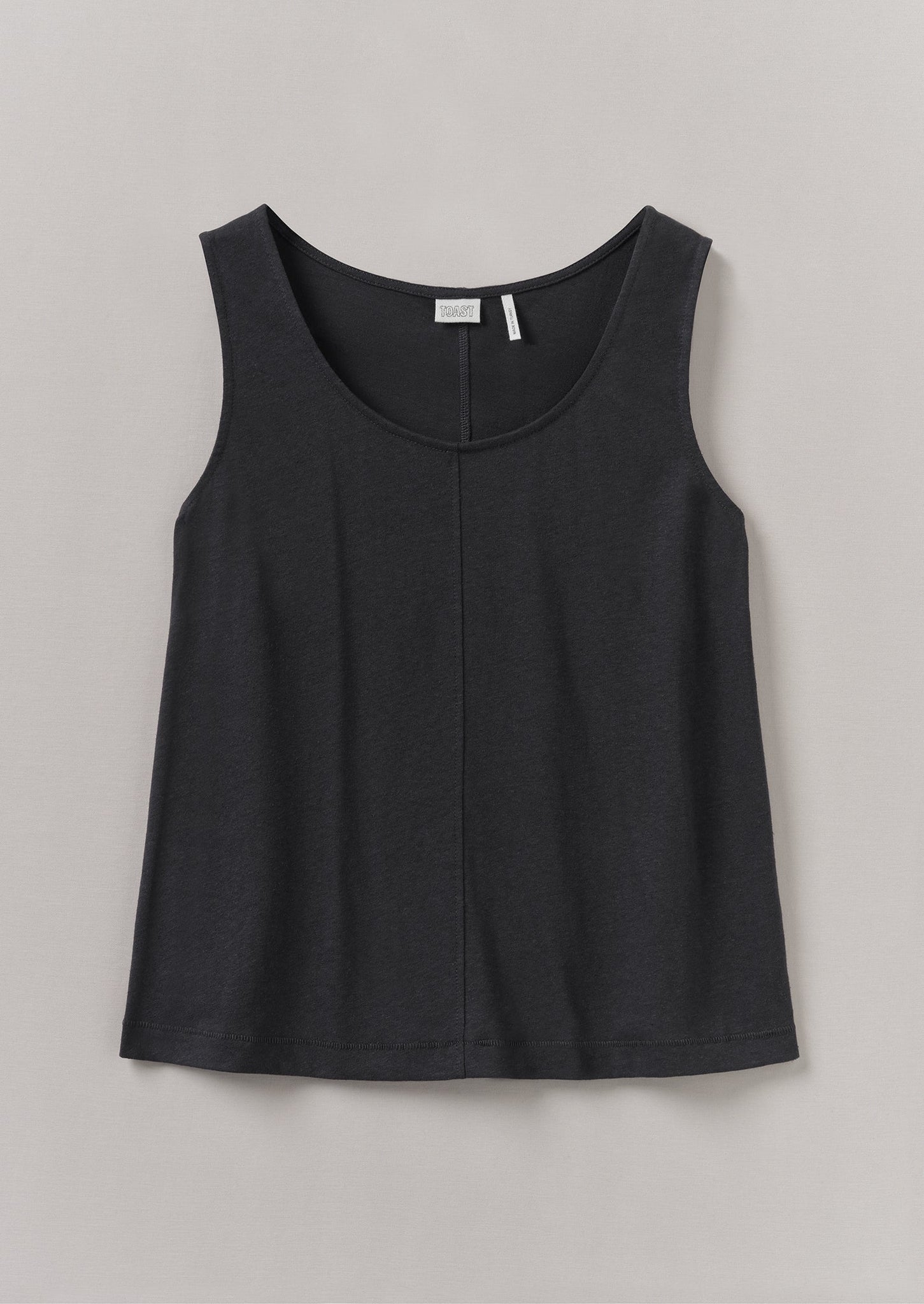 Cotton Hemp Jersey Tank | Slate