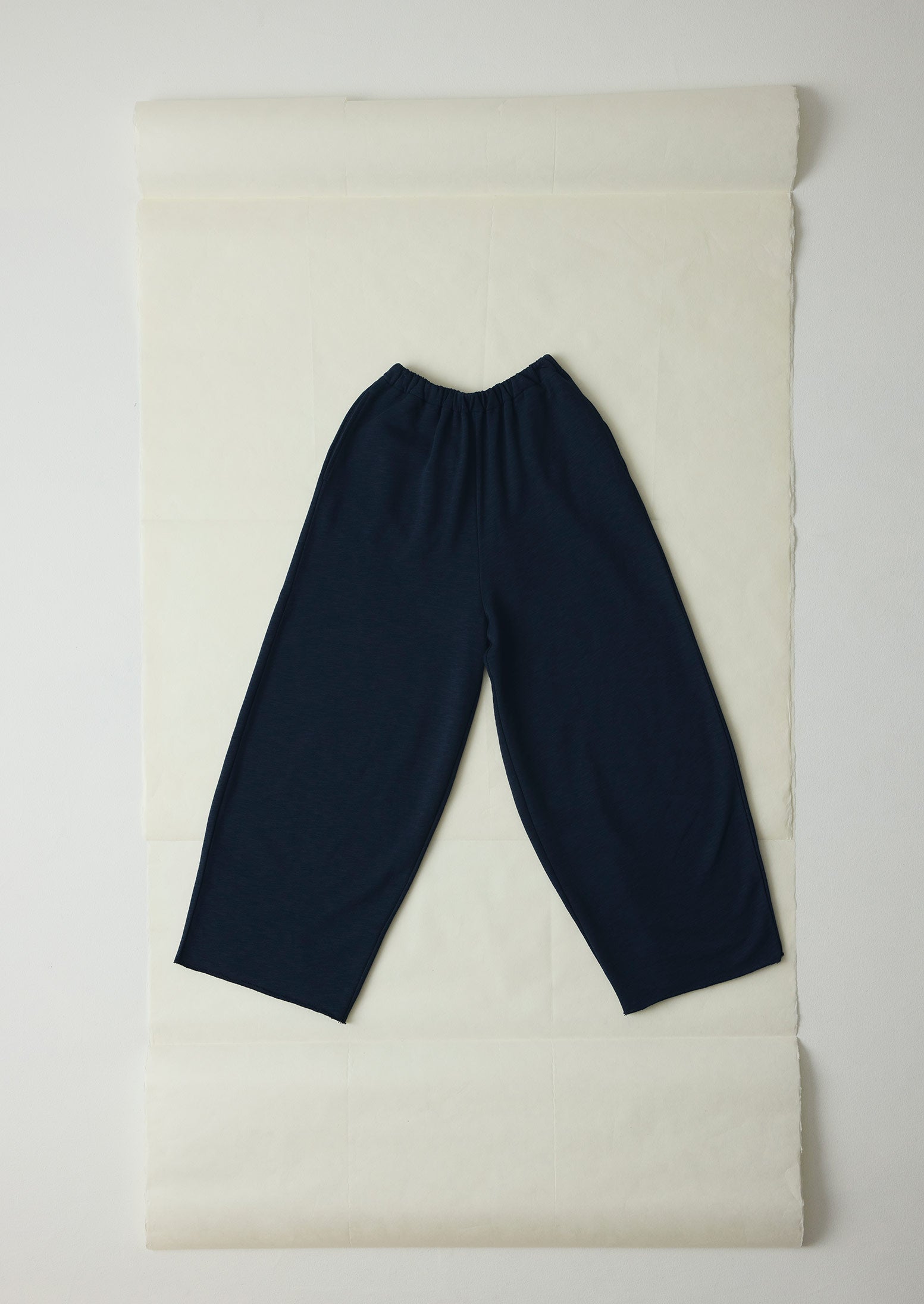 Full Length Loopback Jersey Trousers | Midnight | TOAST