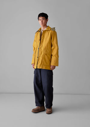 Waxed Cotton Mountain Coat | Cumin