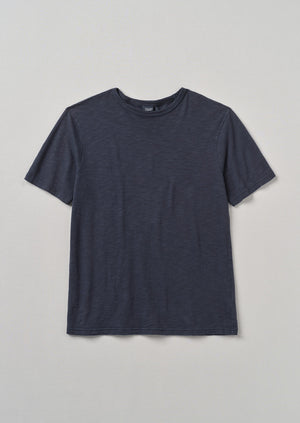 Theo Organic Cotton Short Sleeve Tee | Prussian Blue