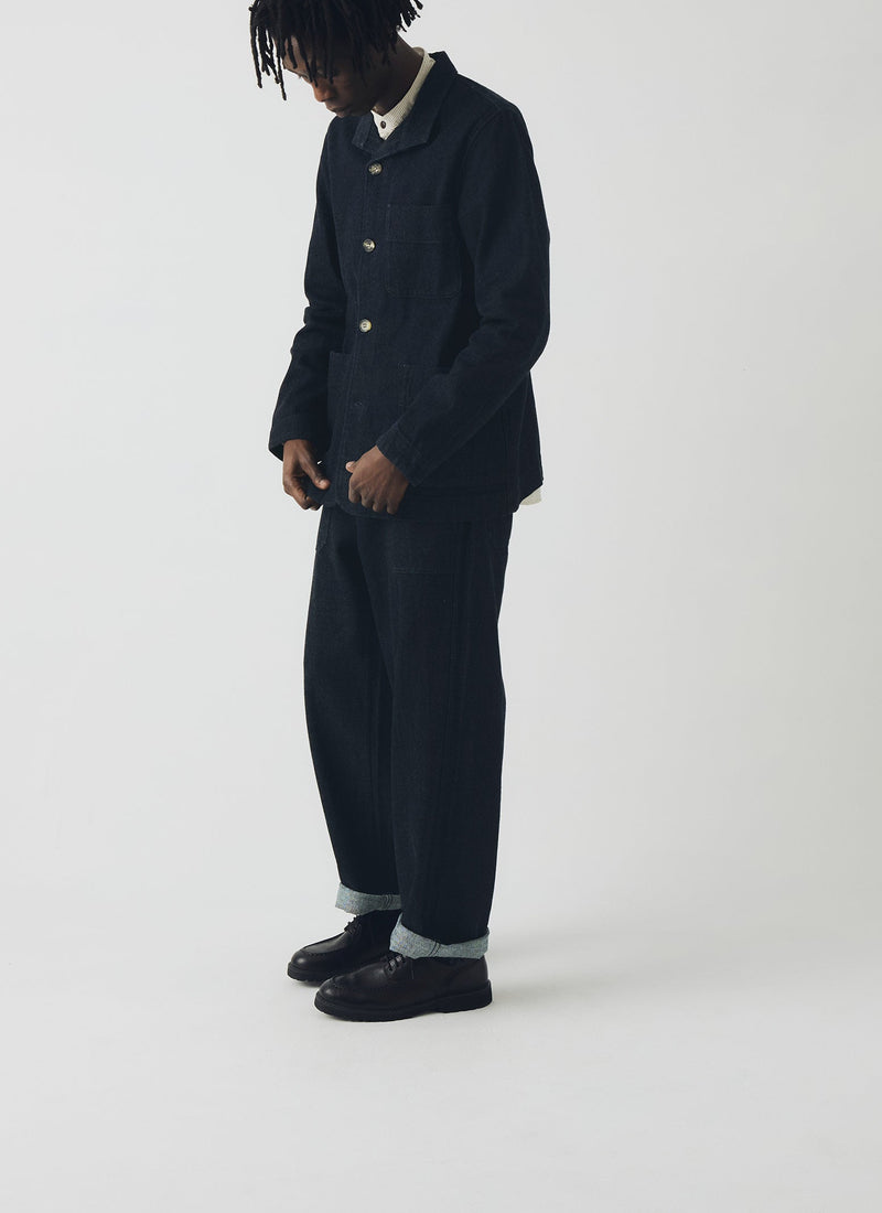 Monty Japanese Denim Jacket | Indigo