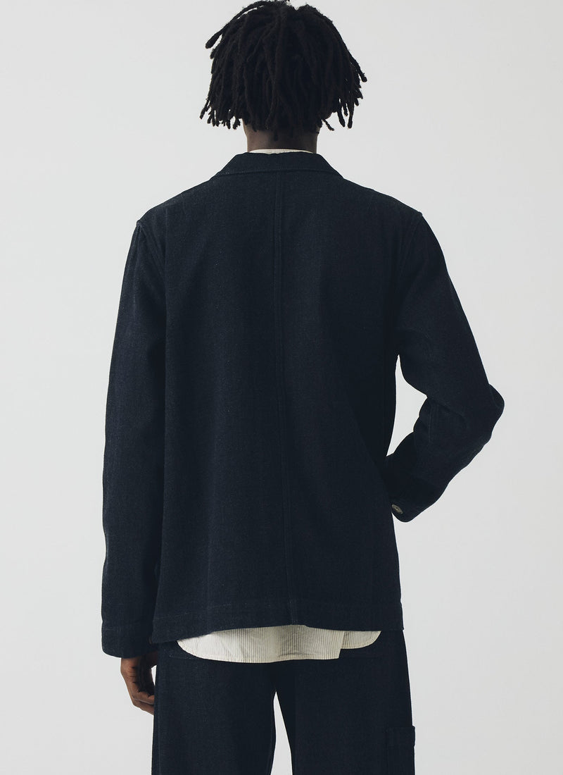 Monty Japanese Denim Jacket | Indigo