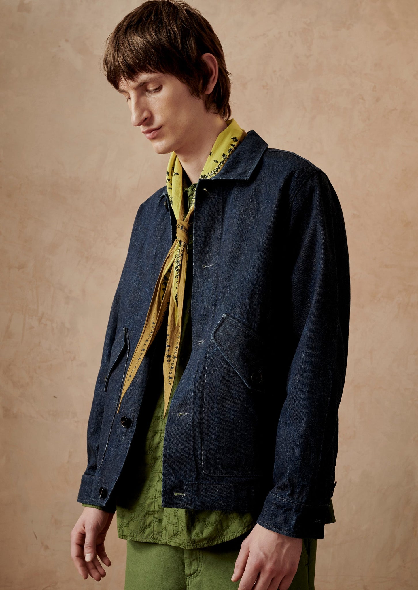 Blackhorse Lane Denim Coach Jacket | Indigo