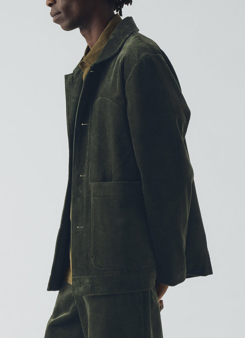 Cord Chore Jacket | Pine