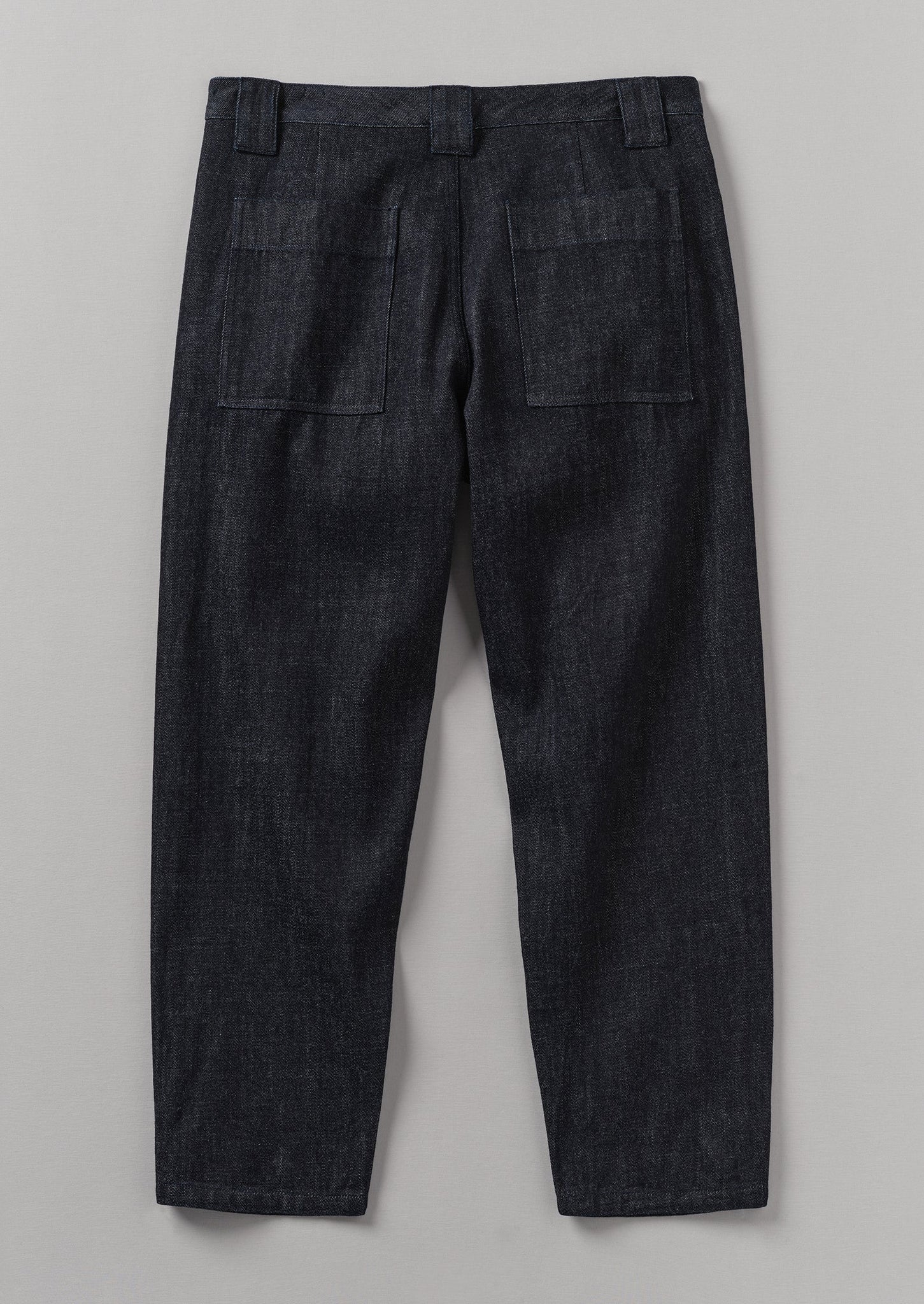 Japanese Cotton Denim Trousers | Indigo