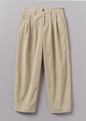 Bill Organic Cord Wide Leg Trousers | Moonstone