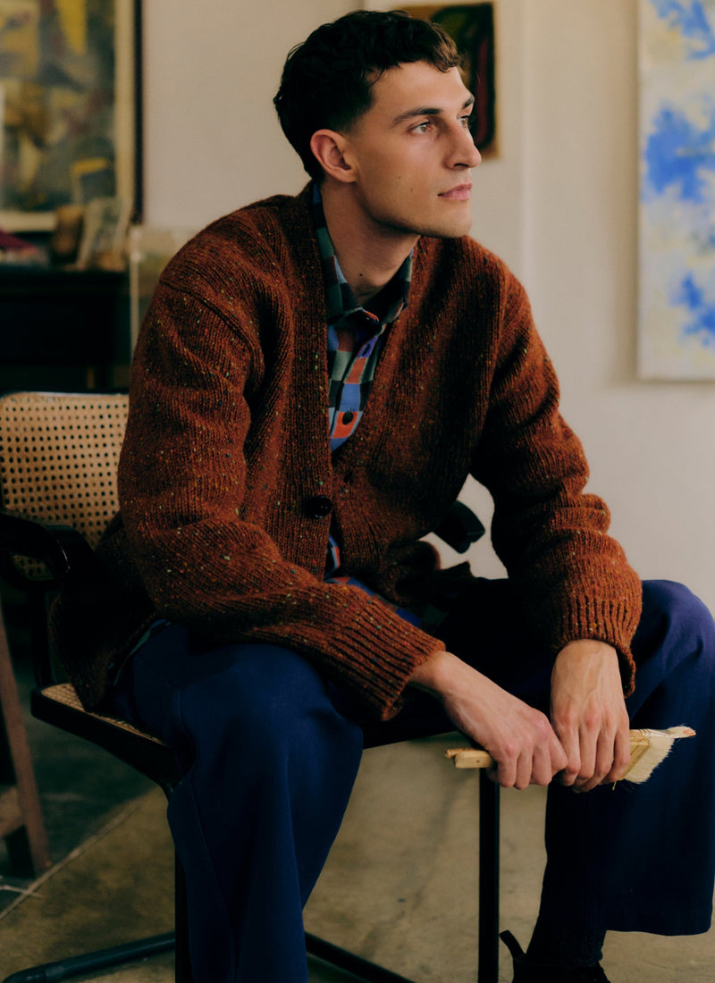 Rory Straight Leg Trousers | Maize Blue