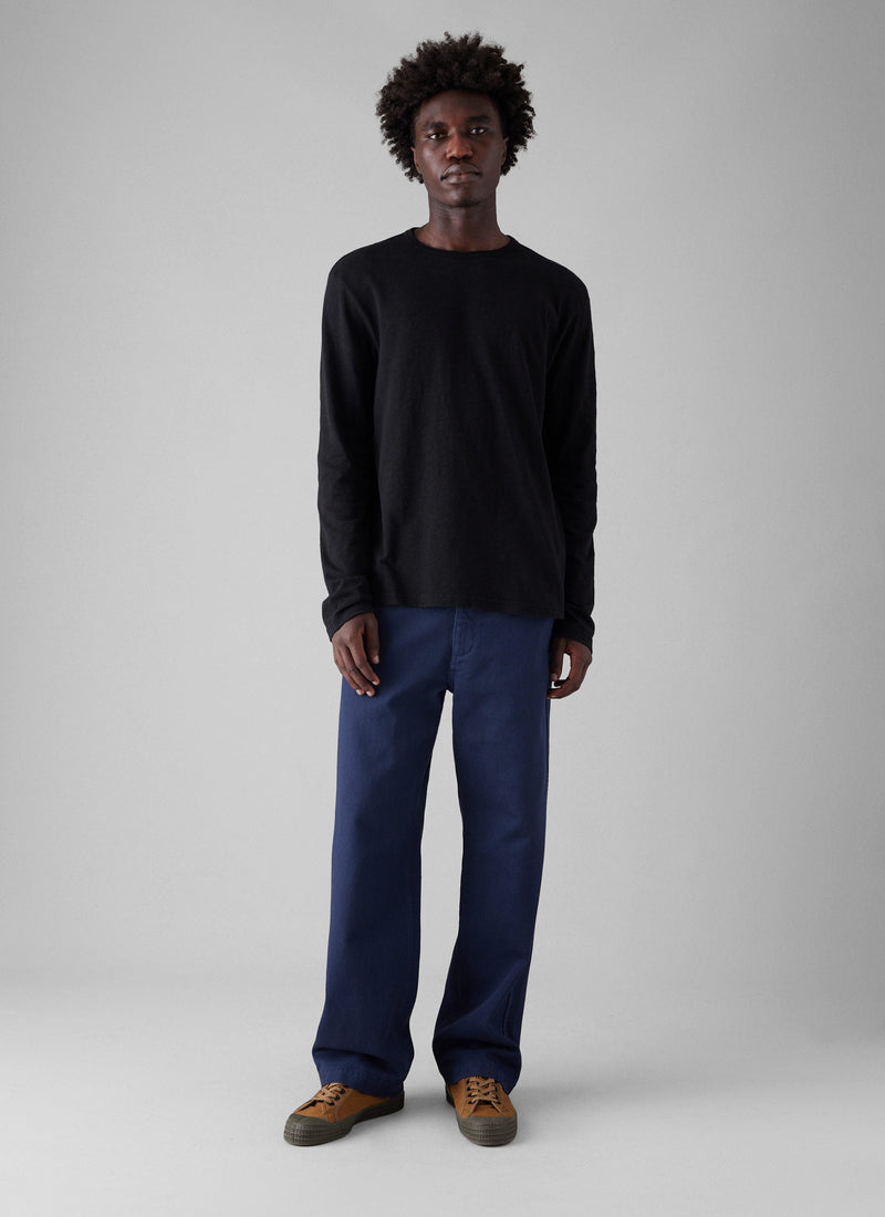 Rory Straight Leg Trousers | Maize Blue