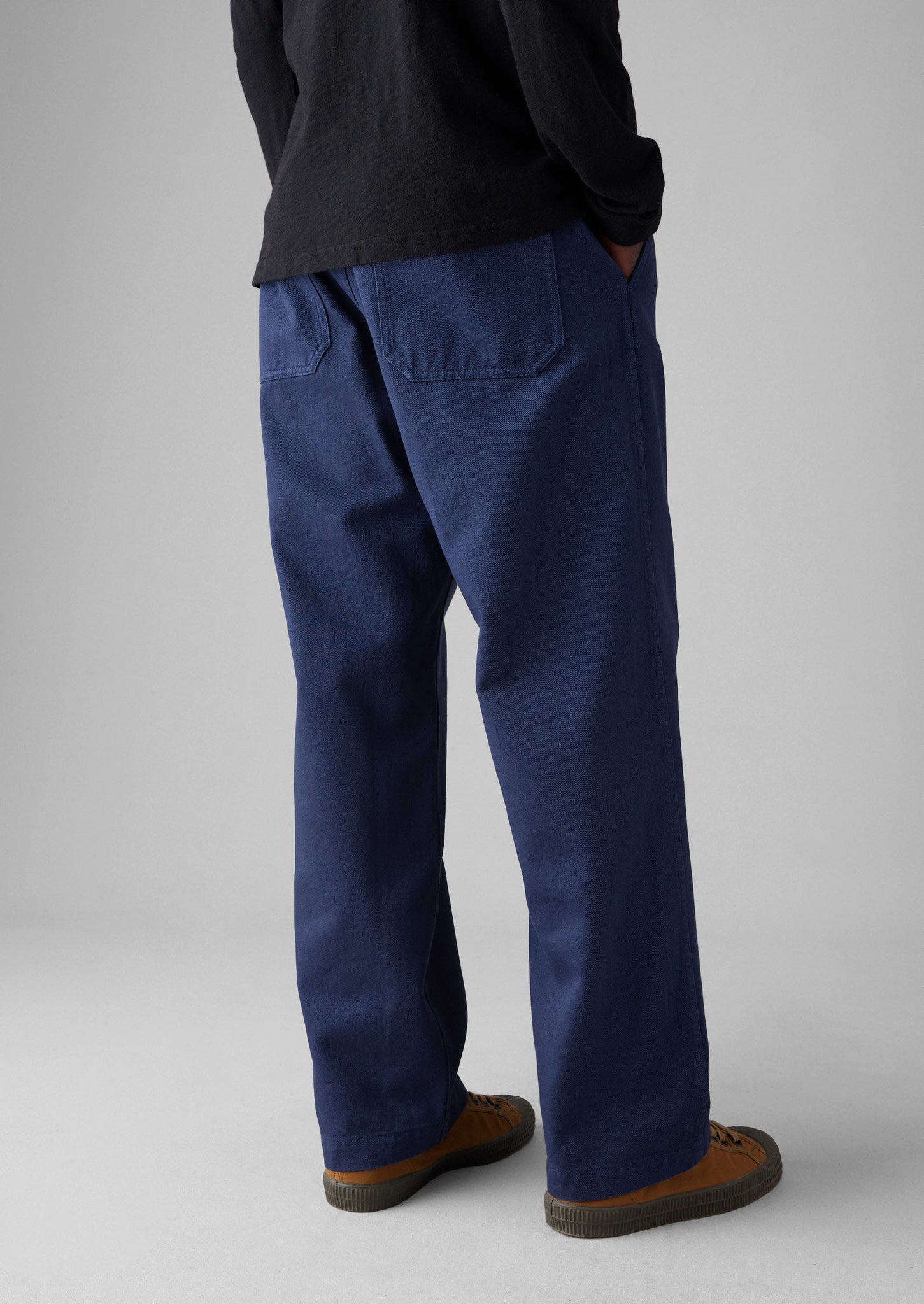 Rory Straight Leg Trousers | Maize Blue