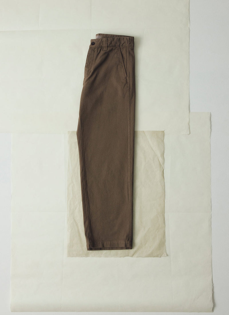 Rory Straight Leg Trousers | Mushroom