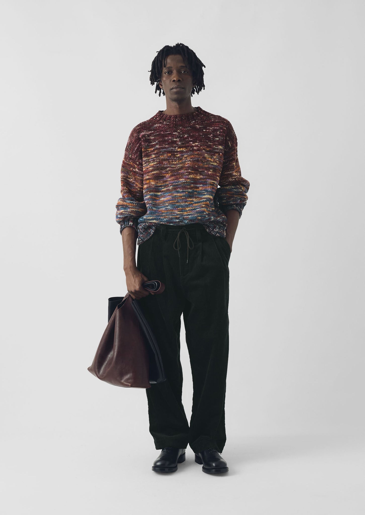 Bill Cotton Cord Trousers | Anthracite