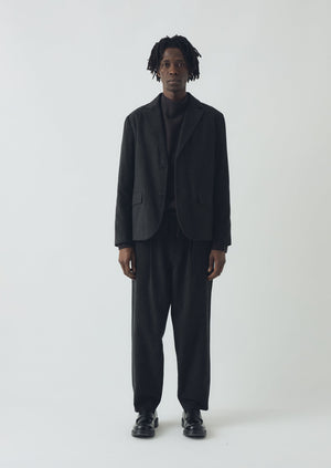 Duncan Brushed Cotton Trousers | Dark Olive