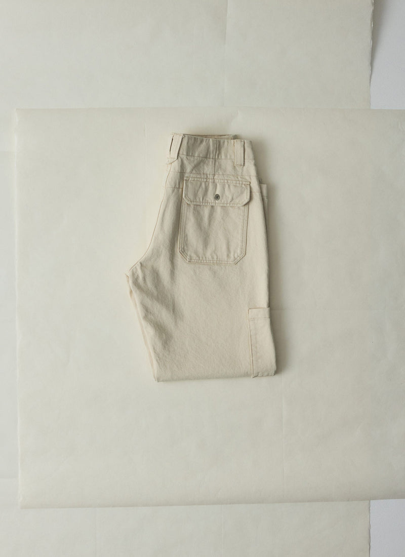 Rory Carpenter Ecru Denim Jeans | Ecru