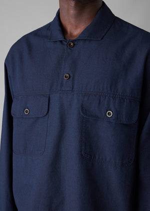 Pullover Workwear Shirt | Indigo