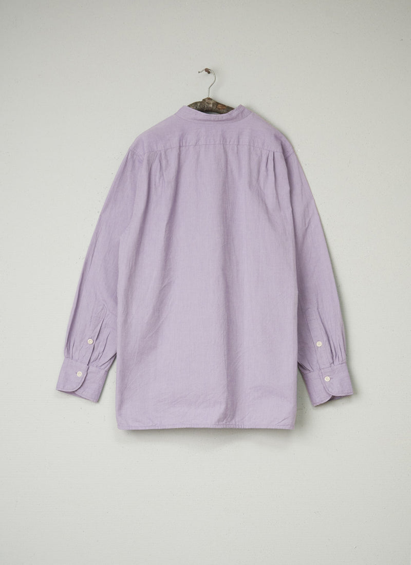 Renewed Cotton Oxford Shirt Size 10 (015) | Lilac