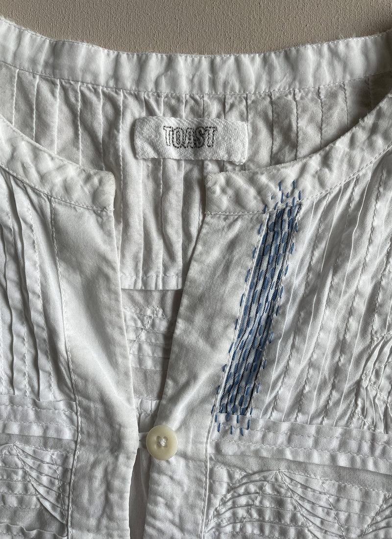 Renewed Pinktuck Cotton Top Size M | White
