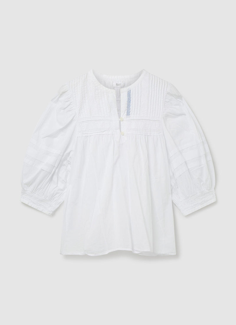 Renewed Pinktuck Cotton Top Size M | White