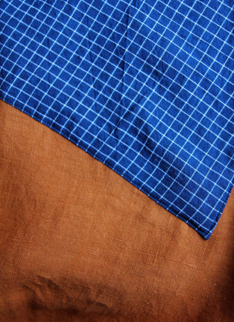 Renewed Garment Dyed Linen Sun Dress Size XL | Copper
