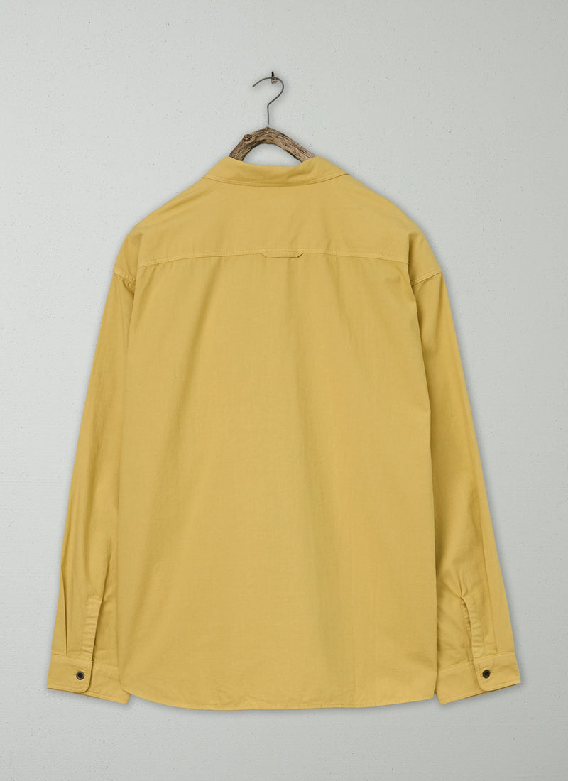 Renewed Garment Dyed Oxford Workwear Shirt XL (06) | Soft Topaz