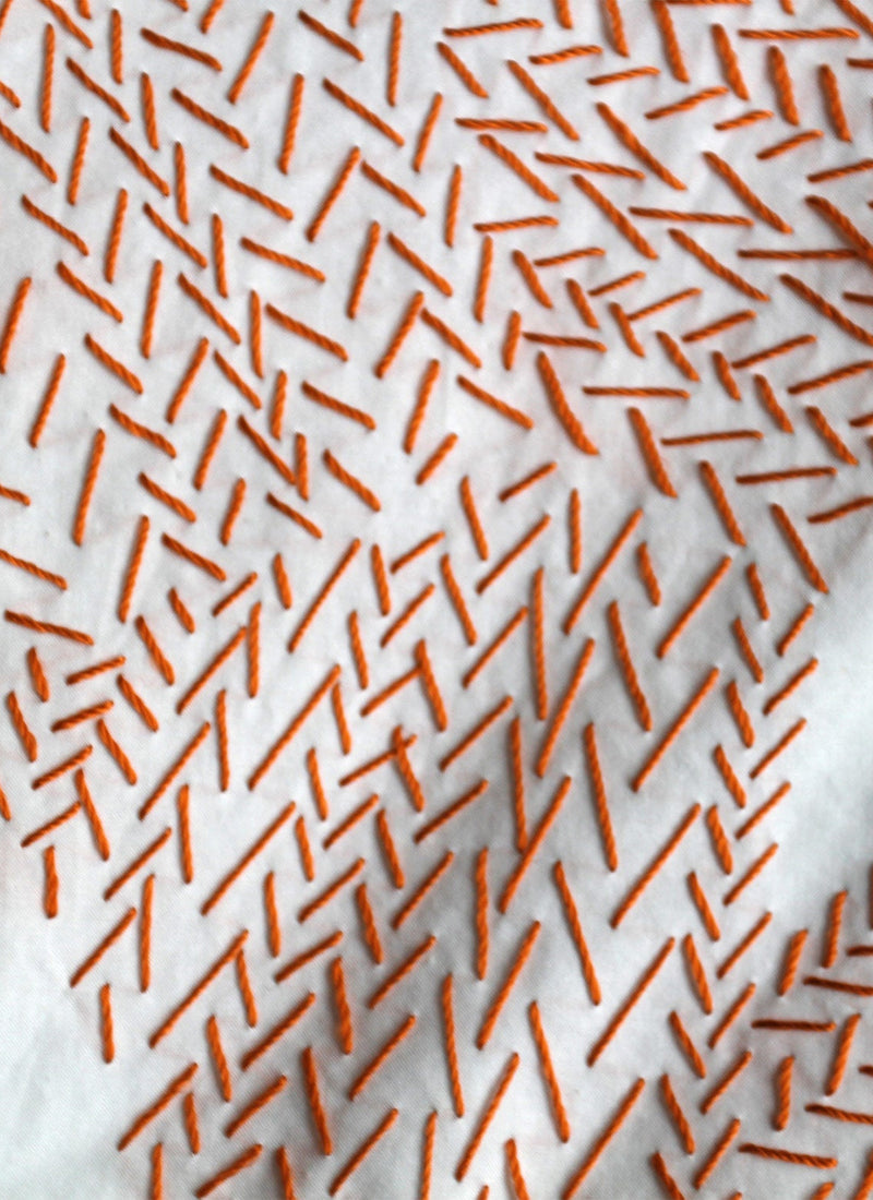 Renewed Tom of Holland Tie Neck Cotton Shirt Size S | Ecru