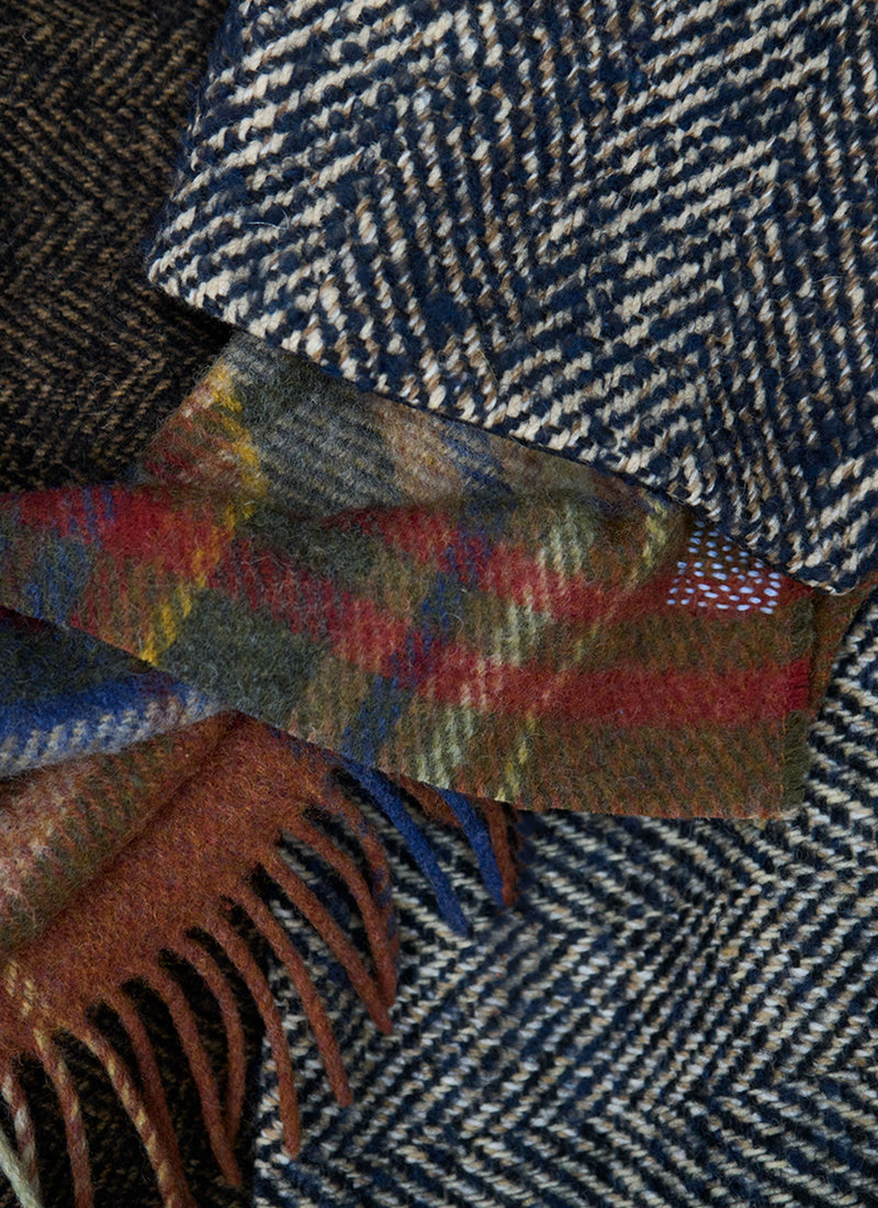 Renewed Draped Coat By Bethany Williams | Navy Multi