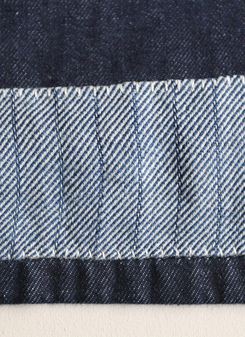 Renewed Indigo Denim Workwear Dress Size 14 | Indigo