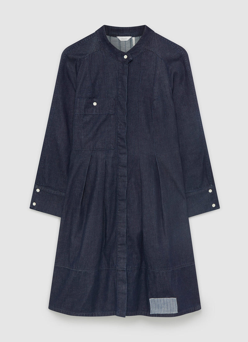 Renewed Indigo Denim Workwear Dress Size 14 | Indigo