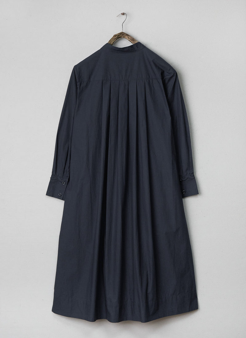 Renewed Broderie Anglaise Cotton Dress Size 14 (082) | Slate