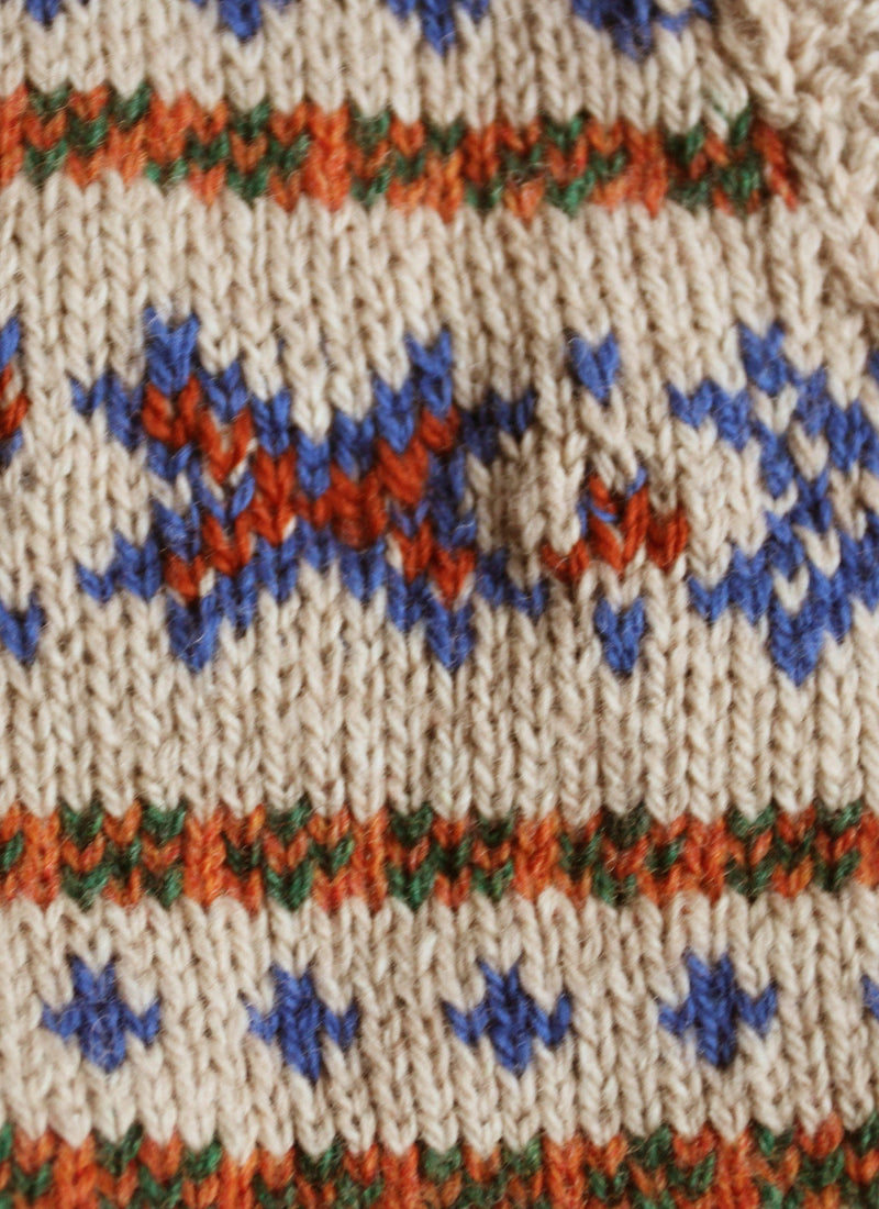 Renewed Fair Isle Tank Size M | Blue Multi