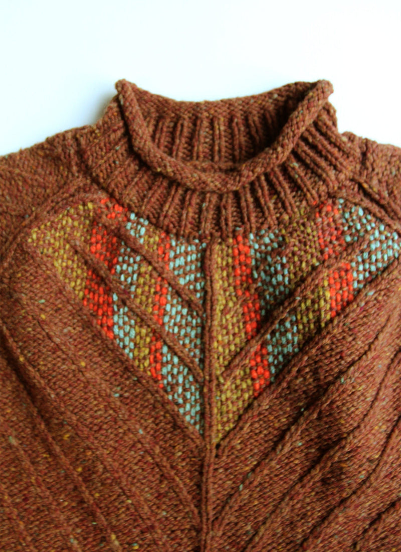Renewed Ribbed Donegal Sweater Size S | Firewood