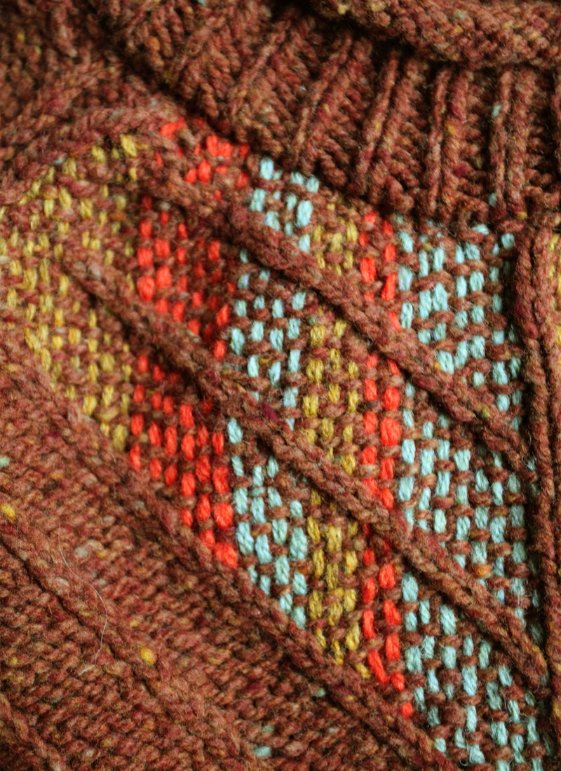 Renewed Ribbed Donegal Sweater Size S | Firewood