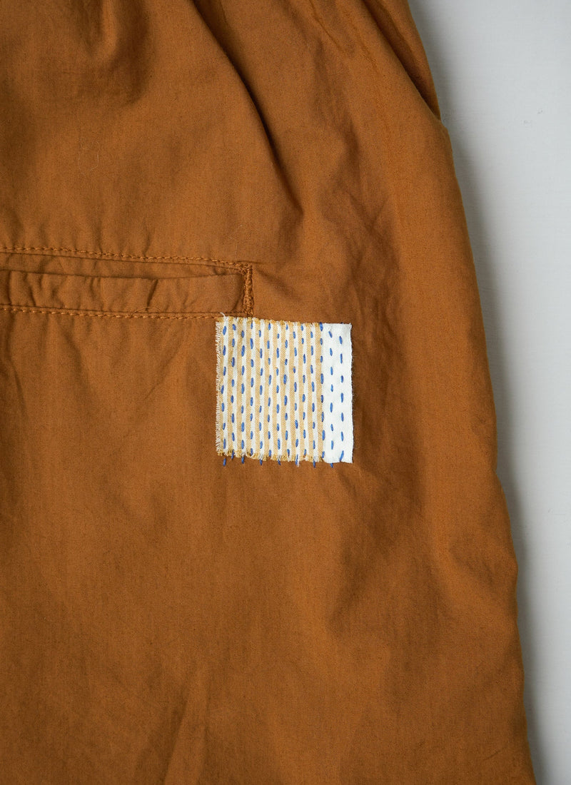 Renewed Easy Pleated Poplin Trousers Size 8 (046) | Copper