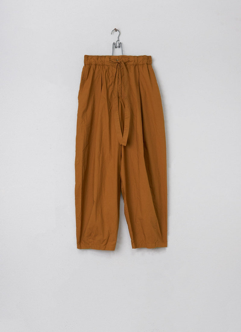 Renewed Easy Pleated Poplin Trousers Size 8 (046) | Copper