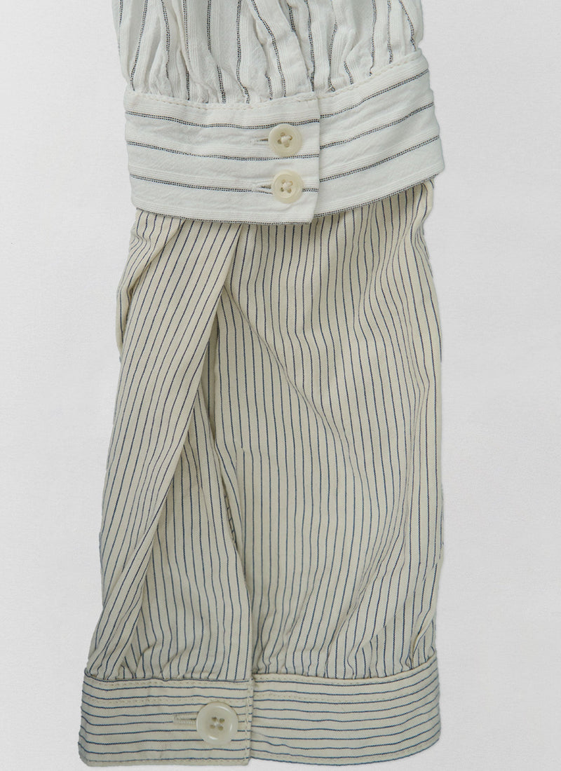 Renewed Striped Shirt By Bethany Williams | Ecru