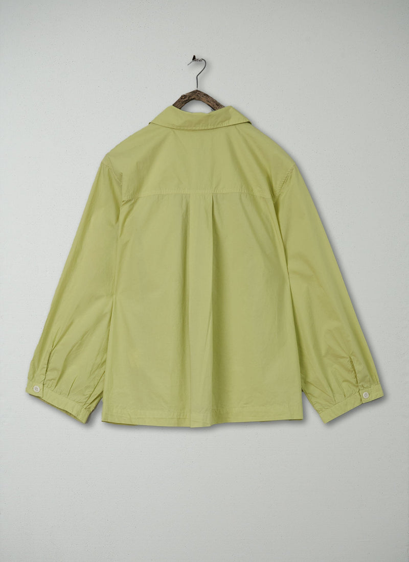 Renewed Poplin Patch Pocket Shirt Size 18 (50) | Pistachio