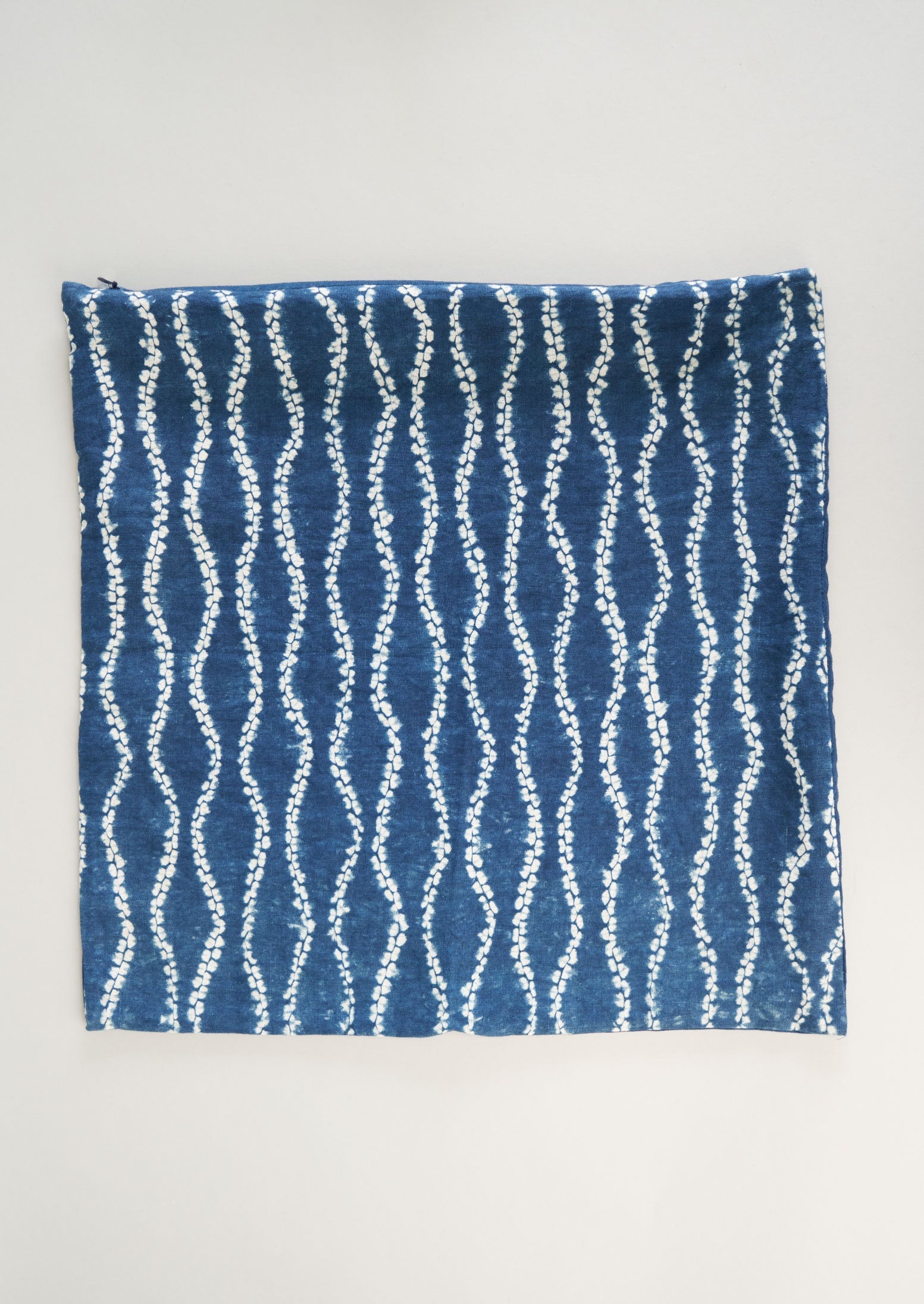 Reworn Shibori Cushion cover (006) | Indigo
