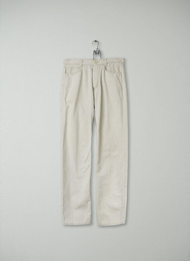 Reworn Mens Bedford Cord Jeans Size 30 (004) | Sand