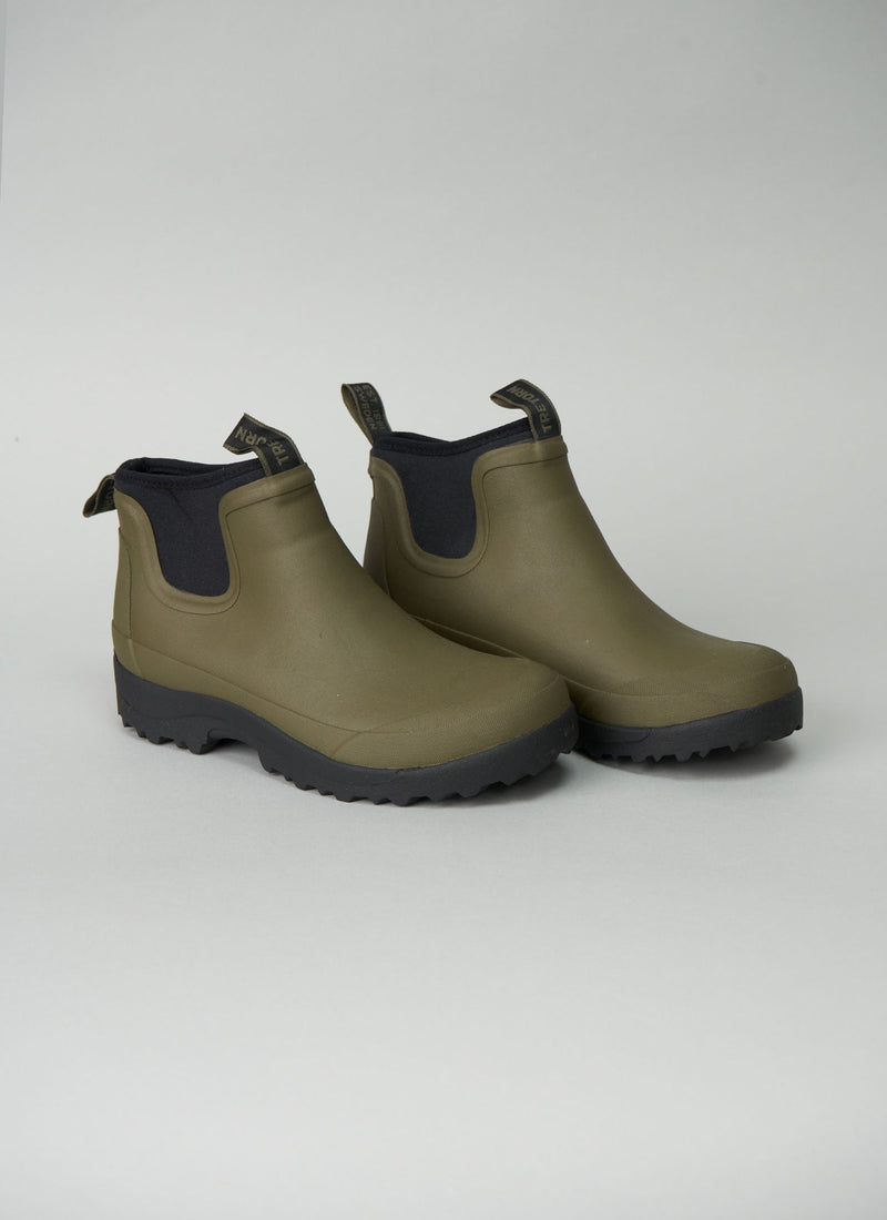 Reworn Tretorn Boots Size 38 (036) | Khaki