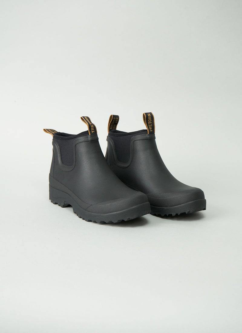 Reworn Tretorn Boots Size 39 (024) | Black