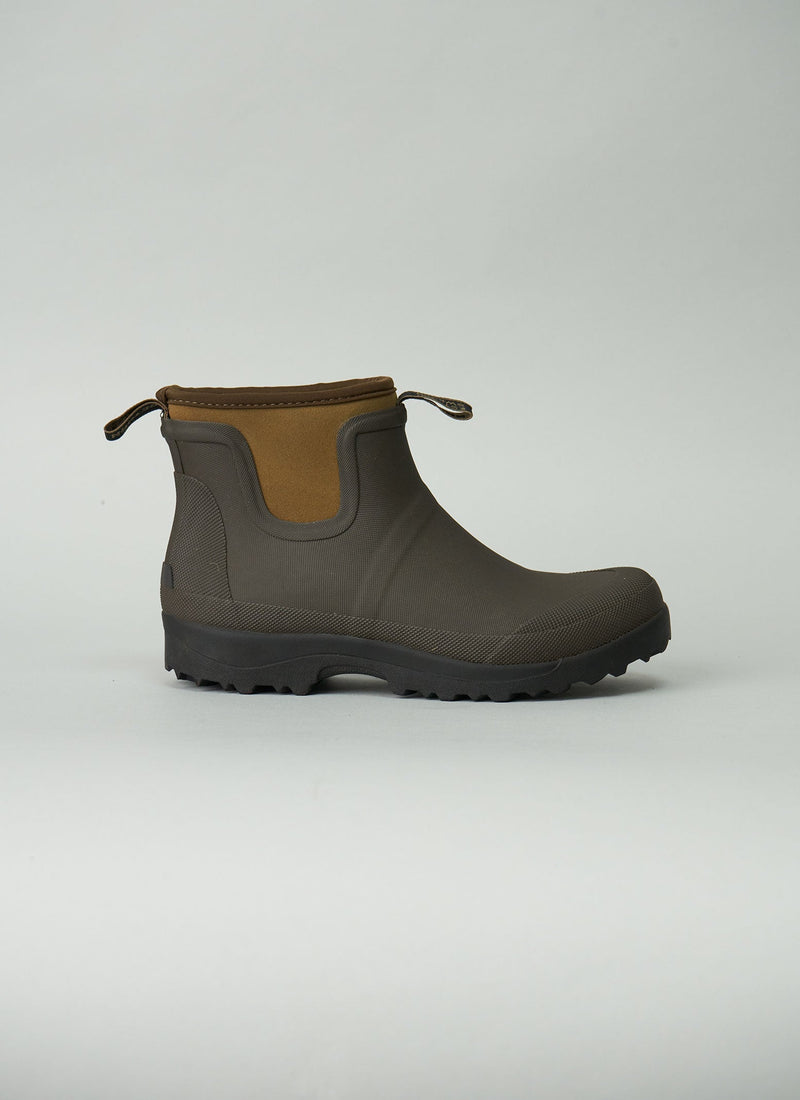 Reworn Tretorn Low Neo Boots Size 40 (043) | Brown/Olive