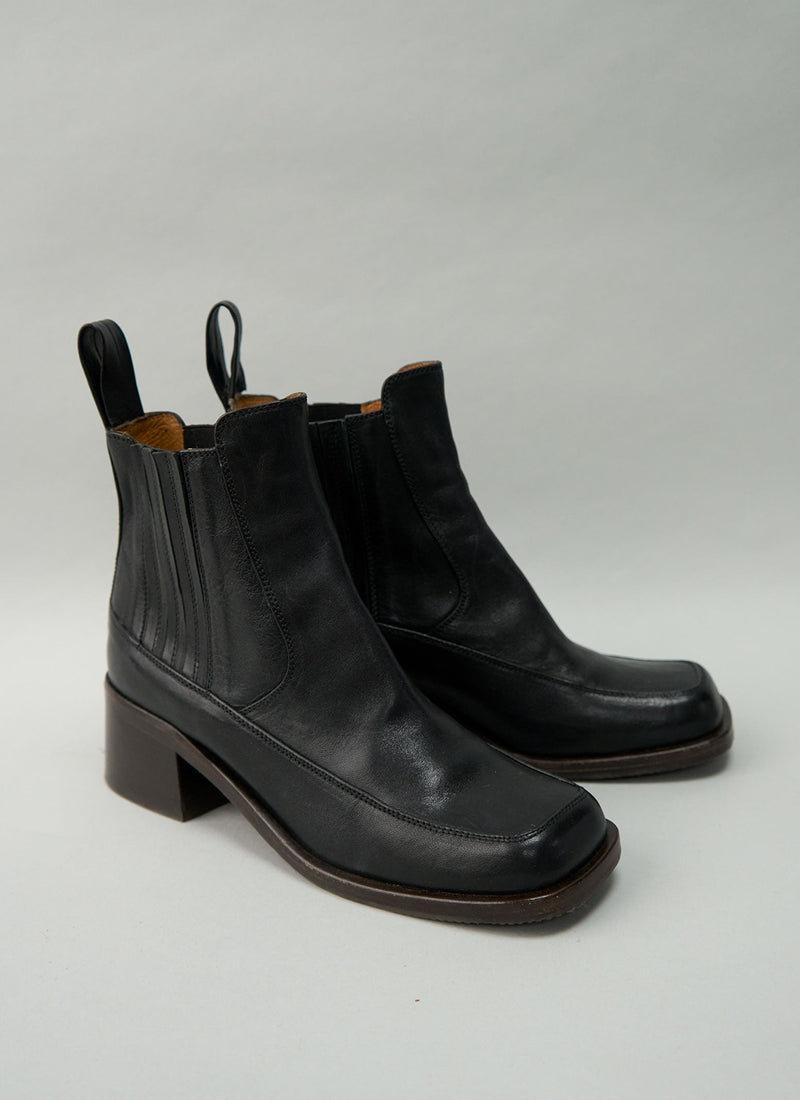 Reworn Chie Mihara Lotte Boots Size 40 (501) | Black